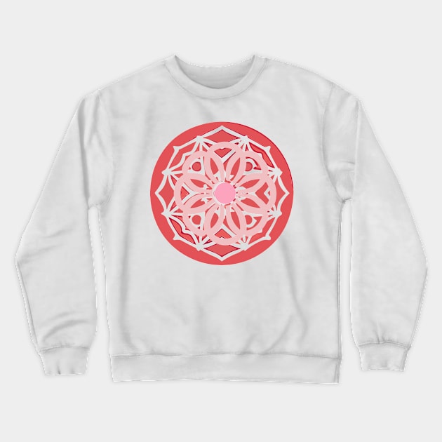 mandala Clamber Paintmandala Skip drawing Crewneck Sweatshirt by Martin Young